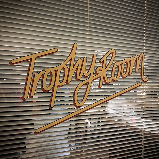 Trophy Room Logo